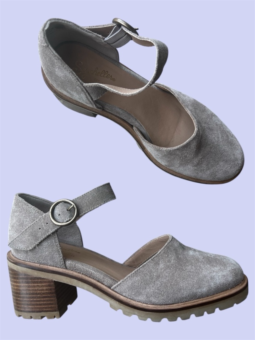 Anthropologie Seychelles Leather Mary Janes Size 8